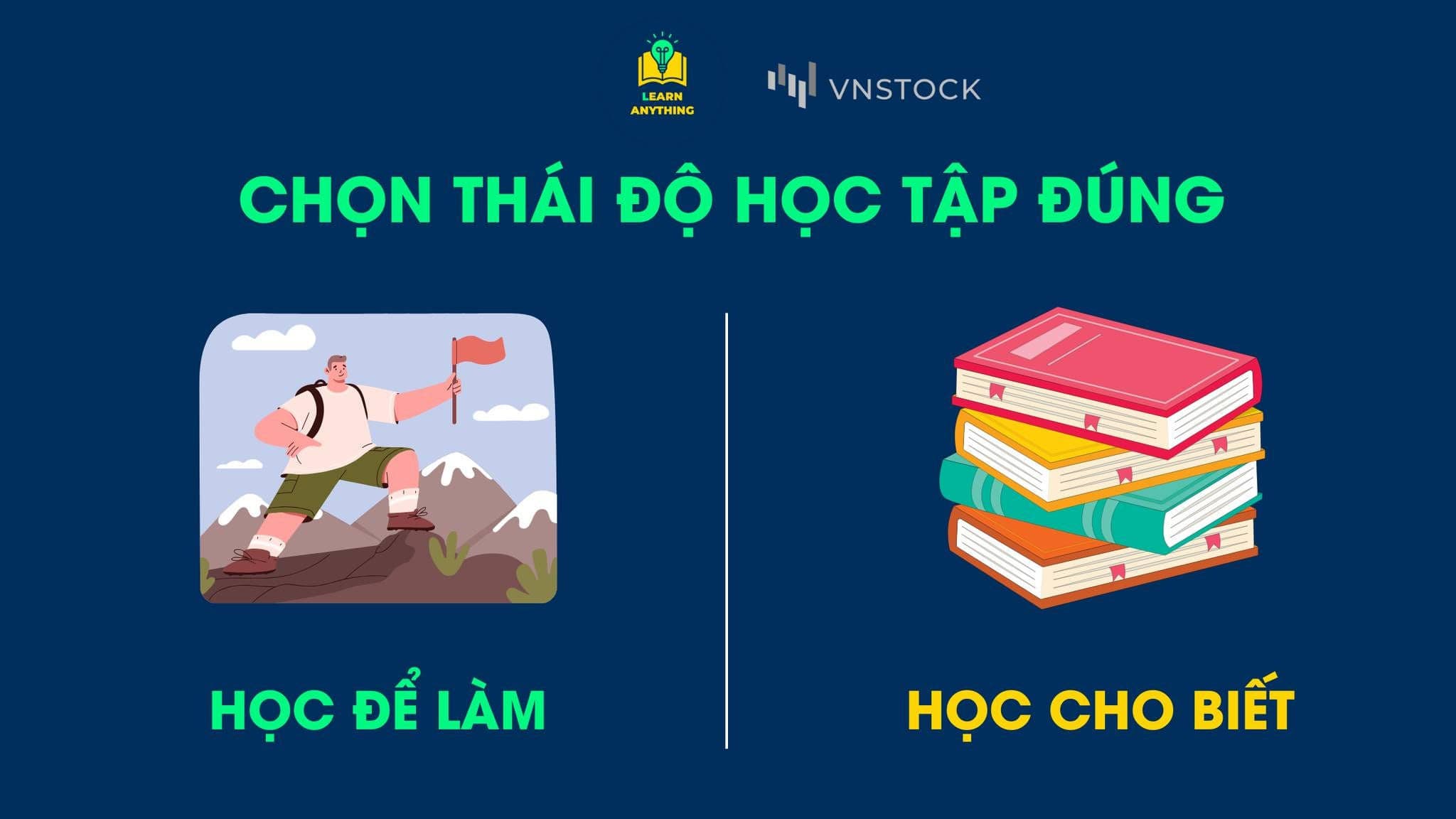 Chọn thái độ học tập đúng, giải quyết một nửa vấn đề