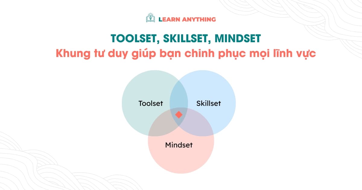 Toolset, Skillset, Mindset: Thành thạo chuyên môn bất kỳ theo cách có hệ thống