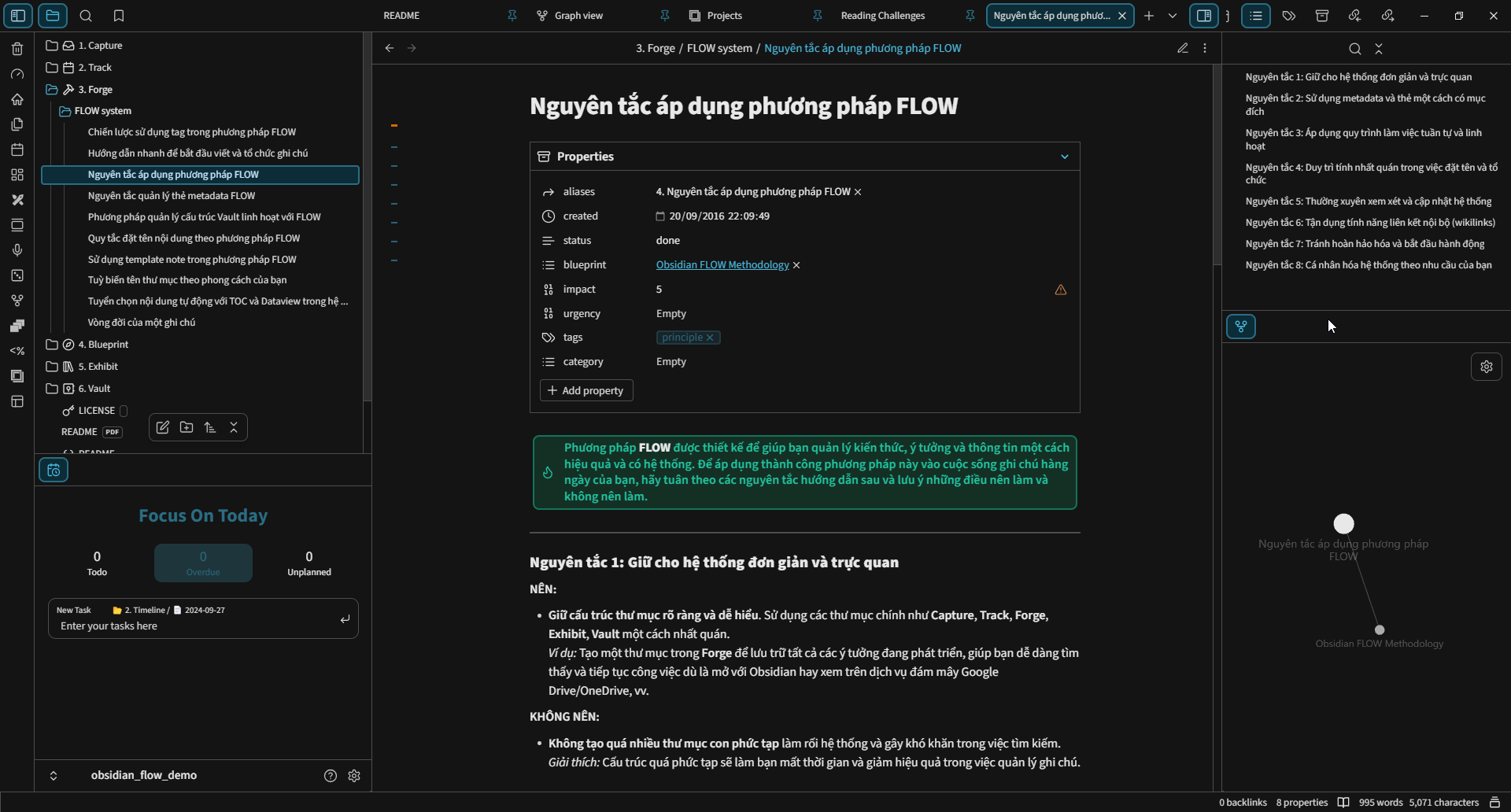 Giao diện Prism Dark