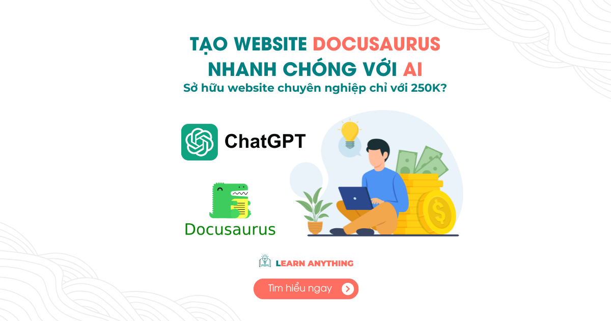 Tạo Website Docusaurus với AI: Phân Loại Các Hành Động Chính để Tối Ưu Hiệu Quả