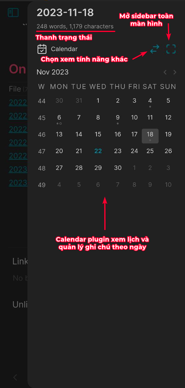 Obsidian Mobile Right Sidebar